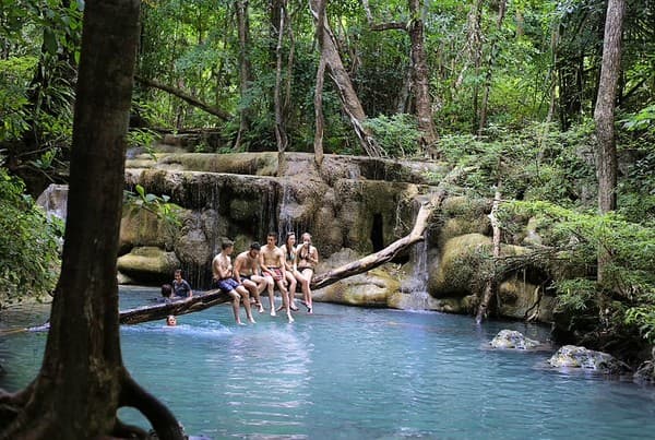 Erawan Falls hike (Erawan National Park)