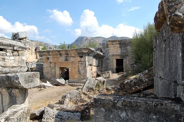 Pamukkale travertines and ancient Hierapolis Photo 1