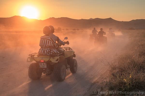 Cappadocia sunset ATV or horseback (sunset safari)