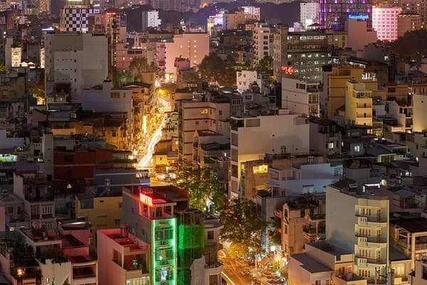 Ho Chi Minh City At Night