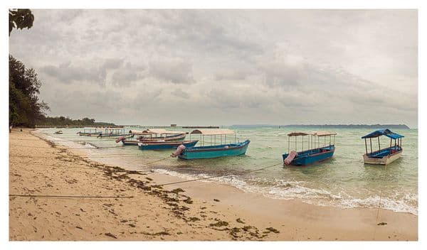 India - Andamanerna - Neil Island - Bharatpur Beach