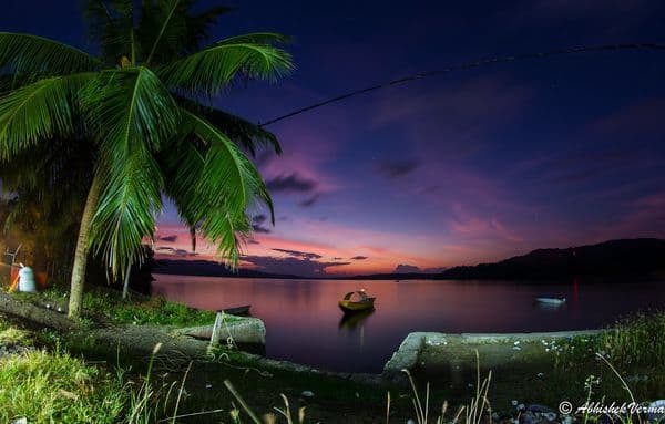 Sunset at Chidiya Tapu