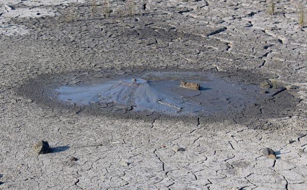 Mud Volcano, Baratang, Middle Andaman