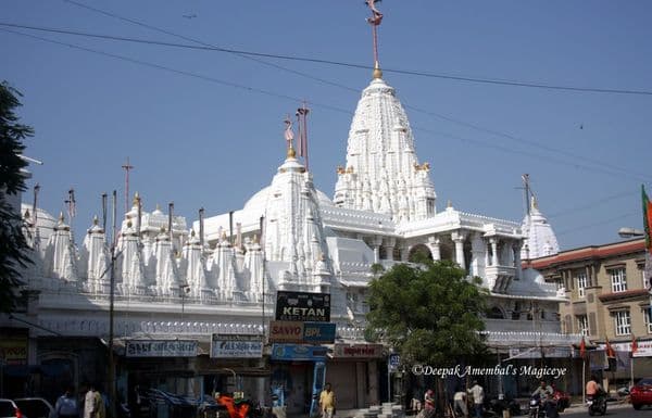 Jain temple in Jamnagar
