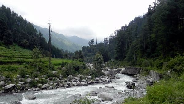 Uhl river in Barot valley , Beauty of Himalaya-005