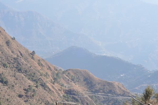 Mountains around Chail