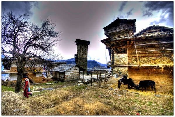 Chehni Kothi, Himachal, India