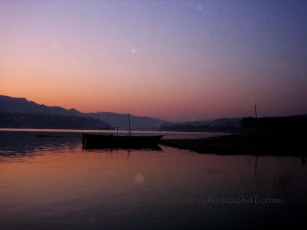 Gobind Sagar Lake, Bilaspur, Himachal Pradesh