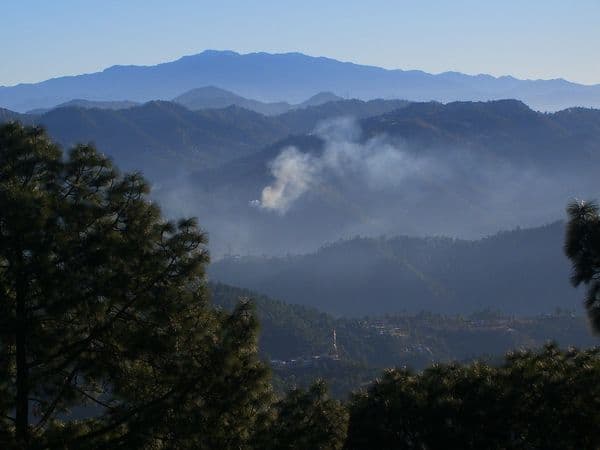 Early morning Kasauli Hill View