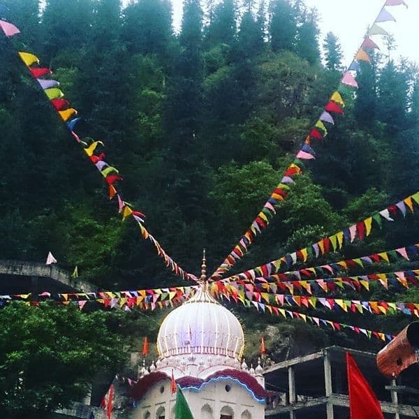 Manikaran Sahib #gurudwara at majestic #himalayas
