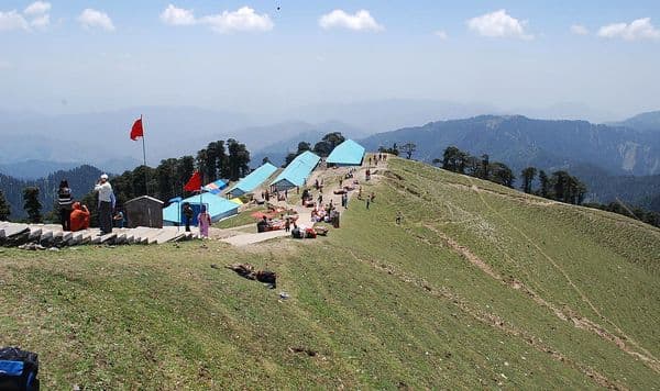 View of Shikari Devi Temple