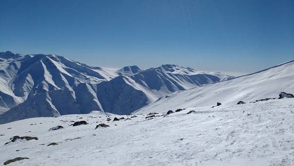 View from Apharwat peak, Gandola phase II summit, Gulmarg, J&K