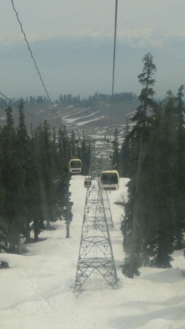 Gulmarg - Towards Apharwat peak