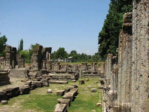 Ruins at Avantipora,J&K.
