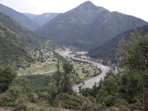 Neelum River at Keran