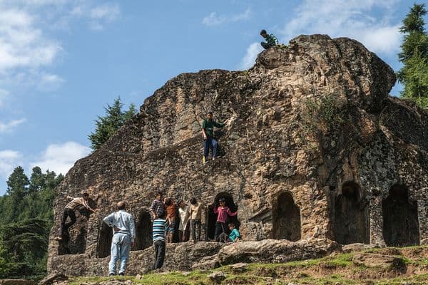 Satburn in Lolab valley, Kashmir, India