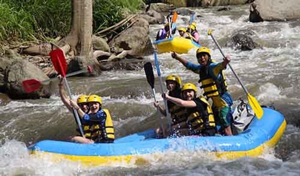 Ayung River white-water rafting Photo 2