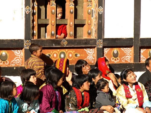 Scenes from the Lhuentse Festival Scenes from the Lhuentse Festival