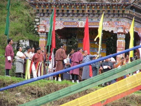 Archery Tournament, Lhuentse, Bhutan Archery Tournament, Lhuentse, Bhutan