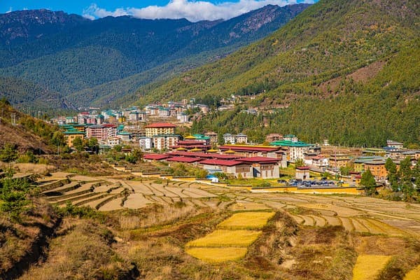 Tashichho Dzong, Thimphu, Bhutan Tashichho Dzong, Thimphu, Bhutan