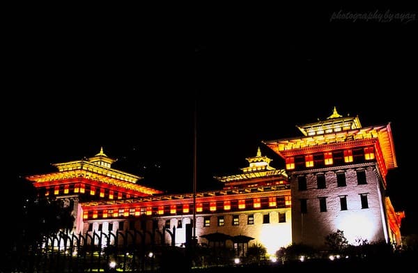 Vibrant Palace of Thimphu Vibrant Palace of Thimphu