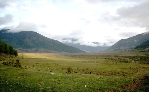 Phobjikha valley Phobjikha valley