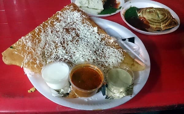 Cheese Dosa @ Manek Chowk, Ahmedabad Cheese Dosa @ Manek Chowk, Ahmedabad