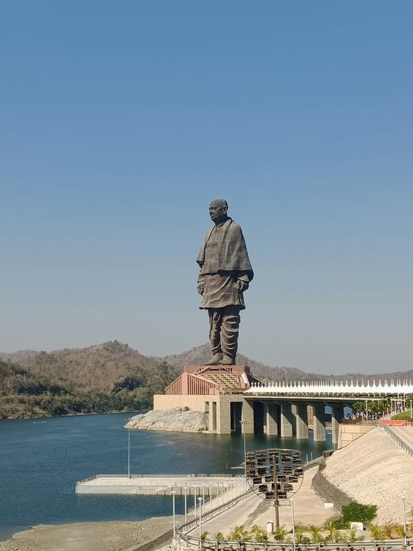 Vallabhbhai Patel, the first deputy prime minister and home minister of independent India during the nonviolent Indian independence movement, is remembered with the Statue of Unity, a huge statue erected in his honour. Vallabhbhai Patel, the first deputy prime minister and home minister of independent India during the nonviolent Indian independence movement, is remembered with the Statue of Unity, a huge statue erected in his honour.