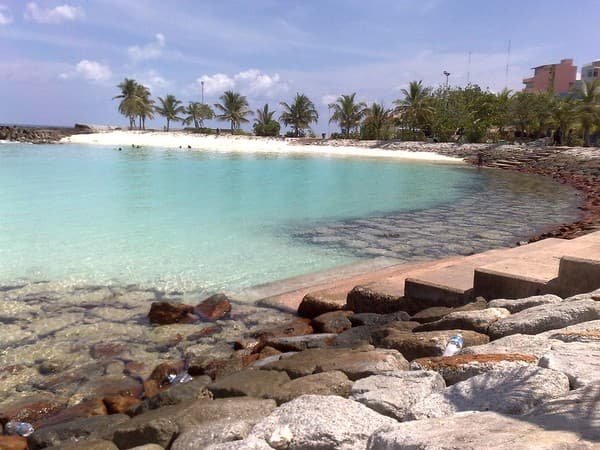 Artificial beach Artificial beach
