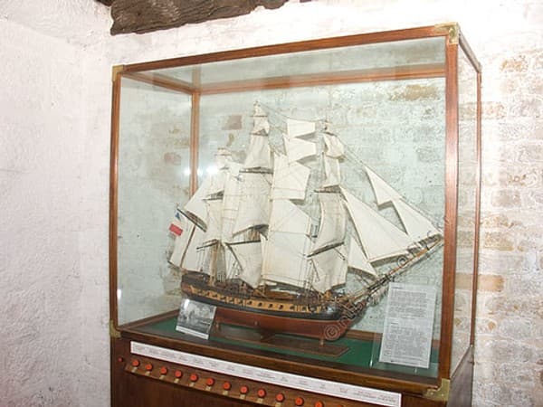 Interior of Martello Tower Interior of Martello Tower
