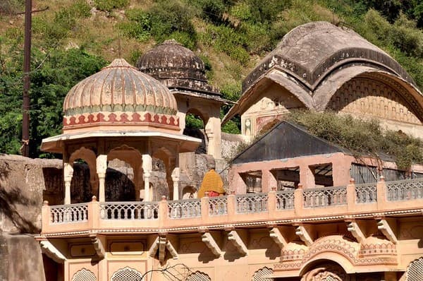 Galtaji. Jaipur, Rajasthan, India. Galtaji. Jaipur, Rajasthan, India.