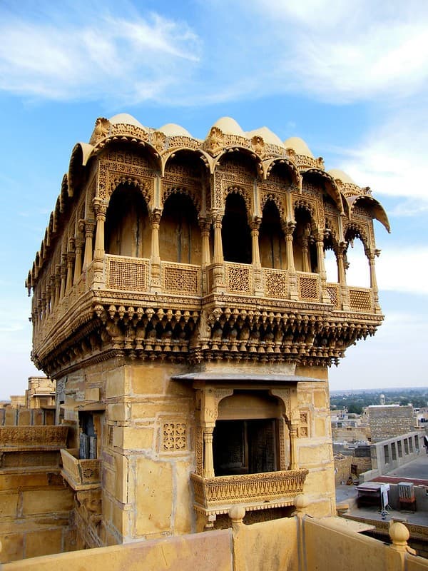 Salim Singh-ki-Haveli, Jaisalmer, Rajasthan, India Salim Singh-ki-Haveli, Jaisalmer, Rajasthan, India
