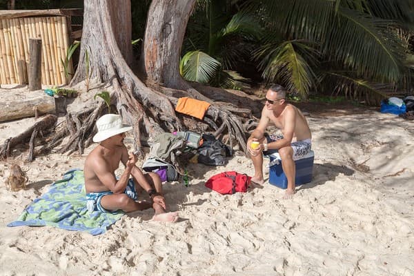 Beach time at Anse Intendance Photo 3