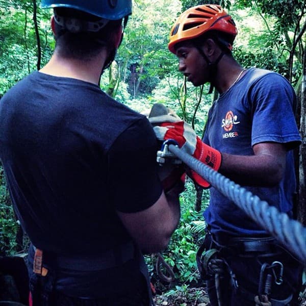 Ziplining at Constance Ephelia Ziplining at Constance Ephelia