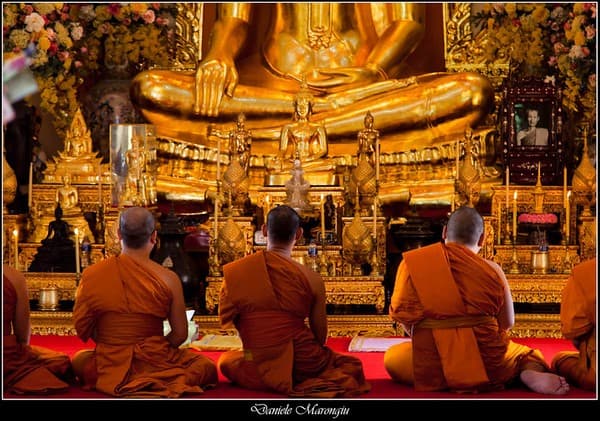 Meditation retreat at a monastery Photo 2