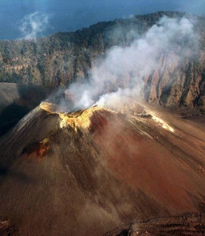 Barren Island Volcano (viewing by sea/air) Barren Island Volcano (viewing by sea/air)