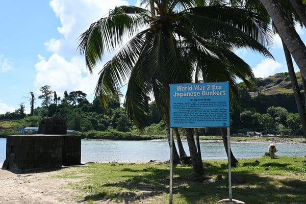 A Japanese bunker at Corbyn's Cove, Port Blair A Japanese bunker at Corbyn's Cove, Port Blair