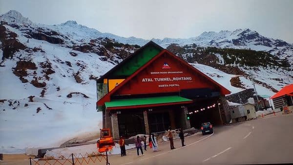 Atal Tunnel, Rohtang... Atal Tunnel, Rohtang...