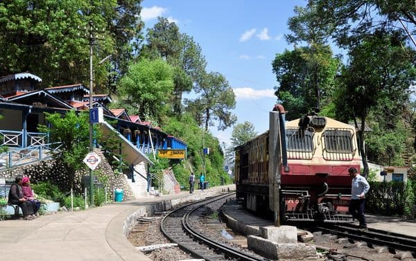 Barog station on the Kalka -Shimla railway line Barog station on the Kalka -Shimla railway line