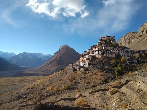 Key Monastery on a hillock Key Monastery on a hillock
