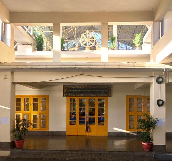 Dalai Lama's temple, Namgyal Monastery, Tsuglagkhang Complex, Dharamsala, India Dalai Lama's temple, Namgyal Monastery, Tsuglagkhang Complex, Dharamsala, India