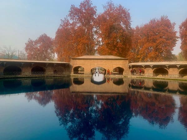 Source of the Jhelum at Verinag Source of the Jhelum at Verinag
